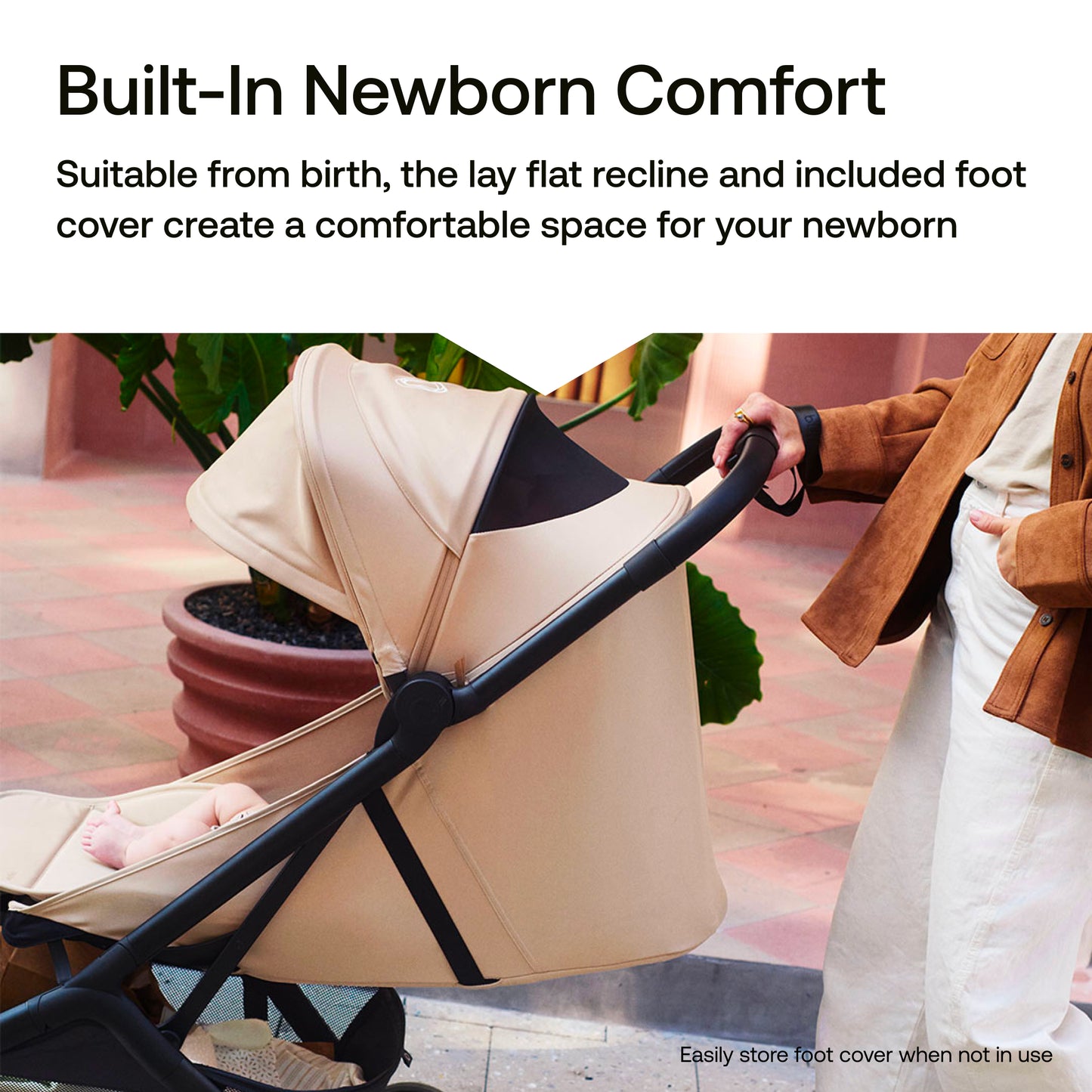 Bugaboo Butterfly 2 Plus Lay-Flat Recline Lightweight Stroller
