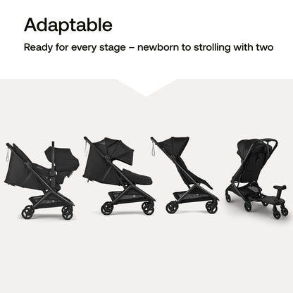 Bugaboo Butterfly 2 Plus Lay-Flat Recline Lightweight Stroller