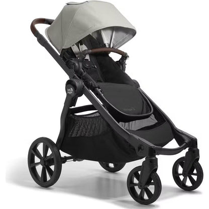 city select double stroller width Baby Jogger City Select 2 Stroller, Eco Collection in Frosted Ivory Size 35" x 23.8" x 41.1"