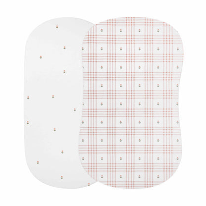 Ely's & Co. Waterproof Bassinet Sheet - 2 Pack