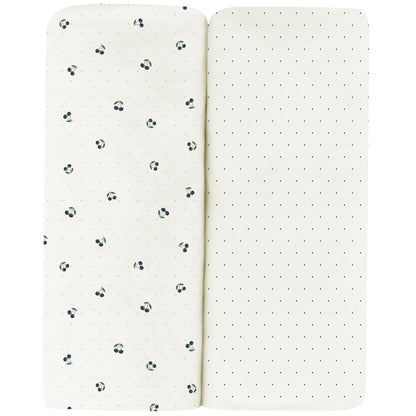 Aurora Classics Cotton Crib Sheet - 2 Pack