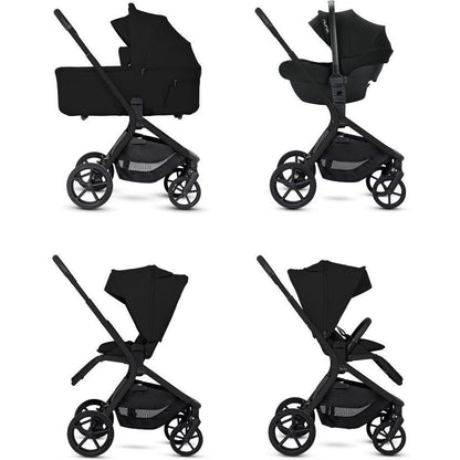 Silver Cross Breez Compact Stroller + Folding Bassinet Bundle