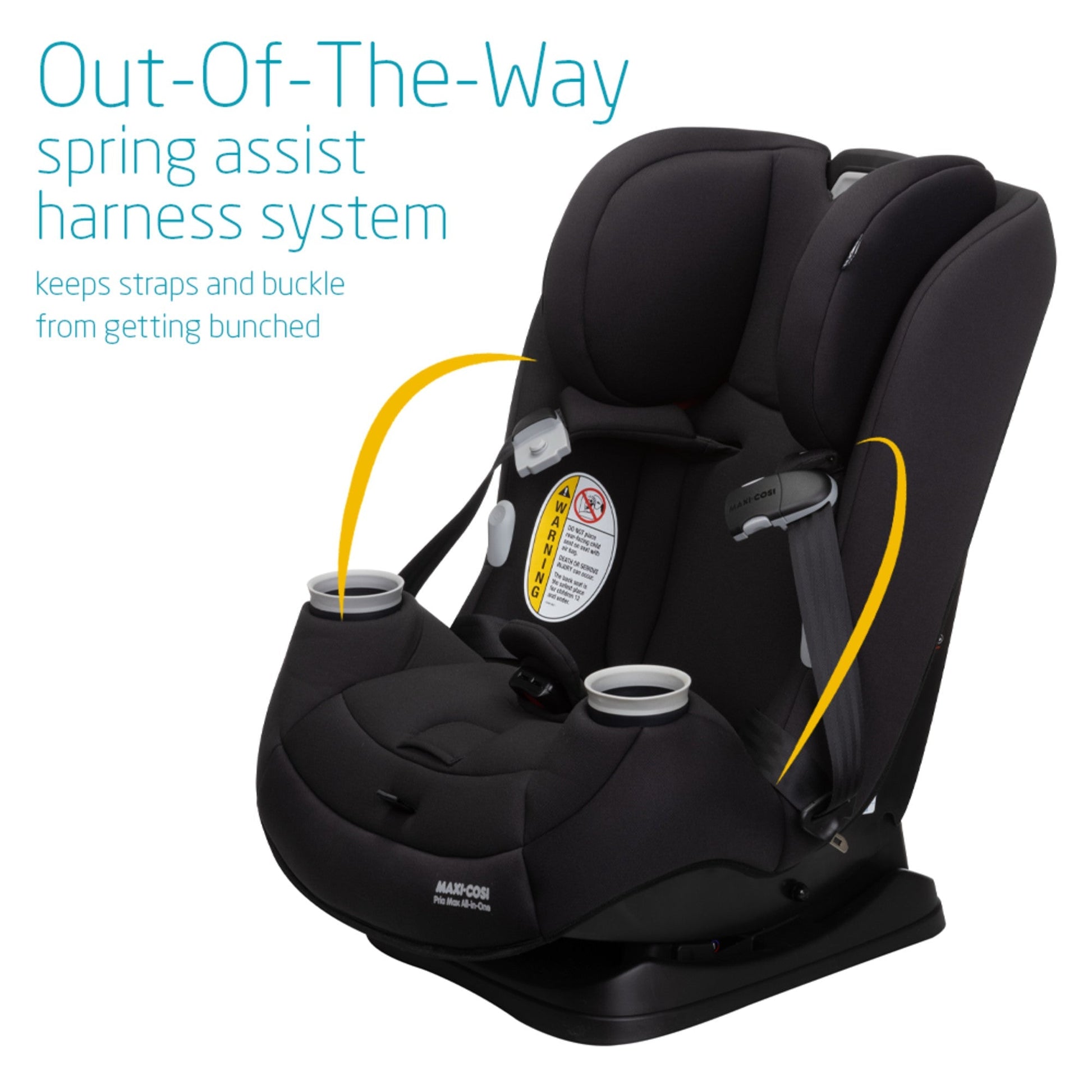 maxi cosi car seat straps Maxi-Cosi Magellan LiftFit All-in-One Convertible Car Seat – Swaddles Baby