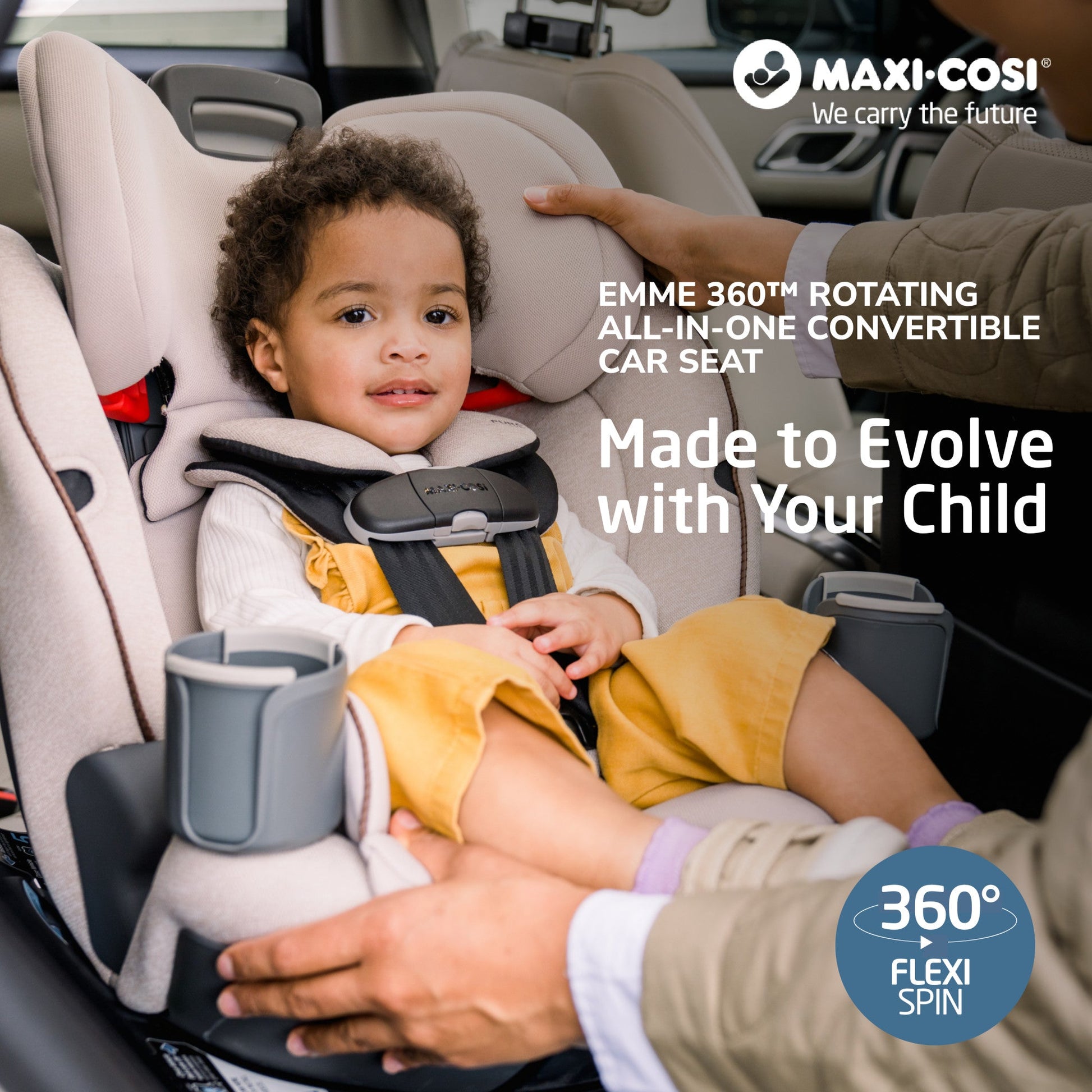 maxi cosi rotating car seat Maxi-Cosi Emme 360° Rotating All-in-One Convertible Car Seat – Swaddles Baby