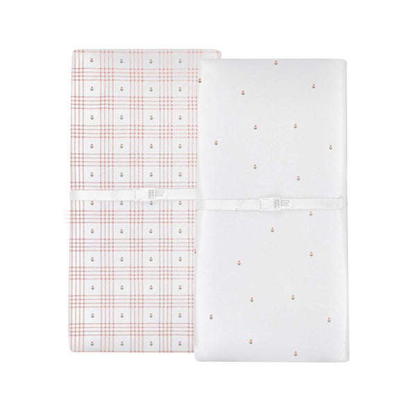 Ely's & Co. Waterproof Cradle Sheet/ Changing Pad Cover - 2 Pack