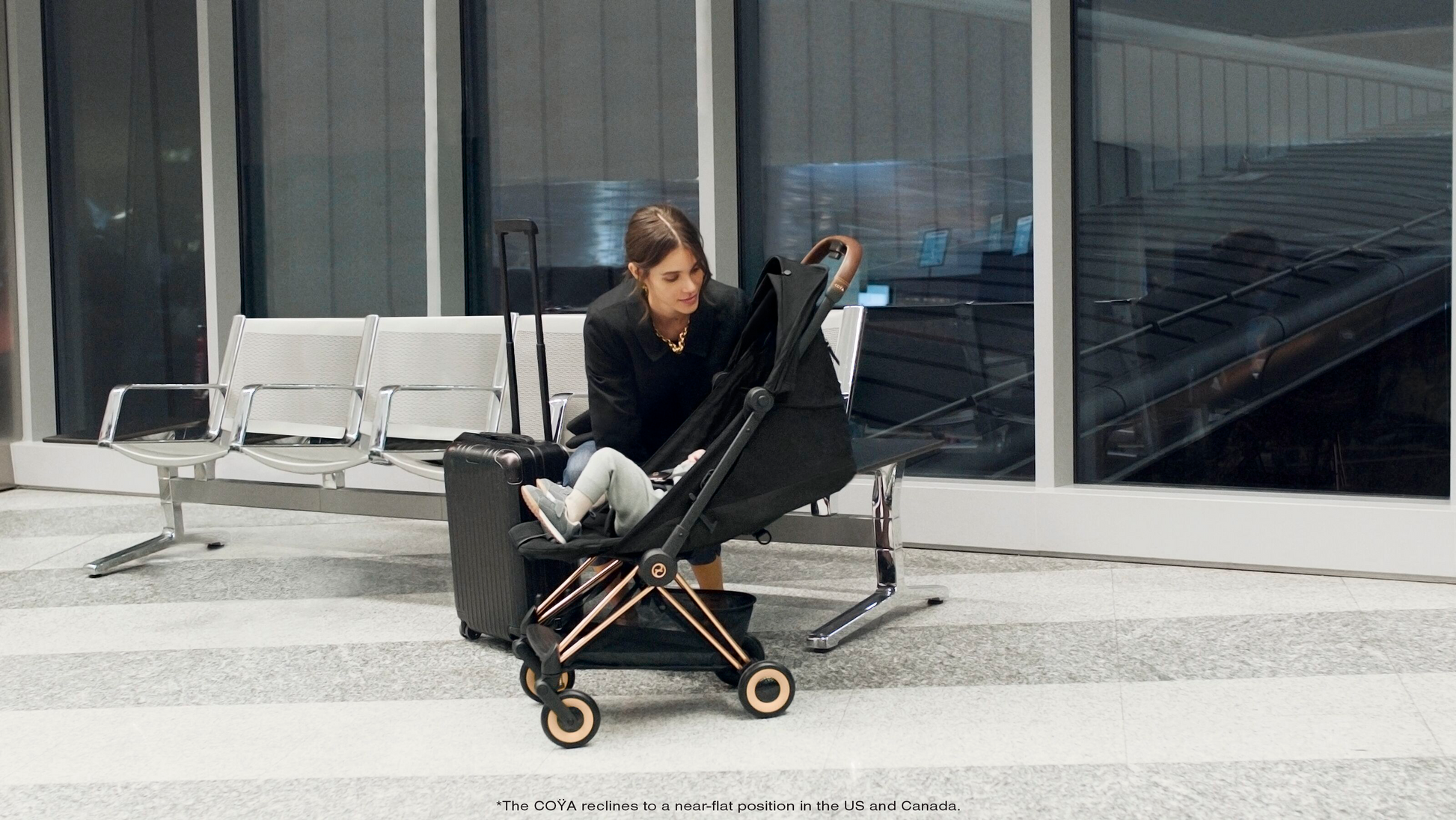 Cybex Platinum COŸA Compact Stroller – Swaddles Baby