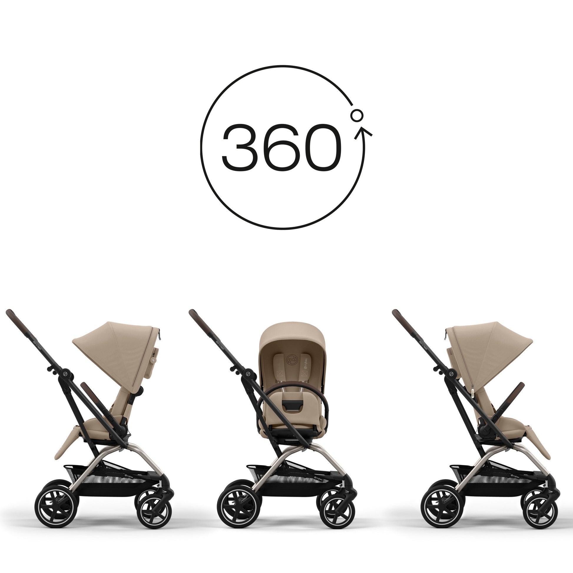 Cybex Gold Eezy S Twist+ Stroller – Swaddles Baby