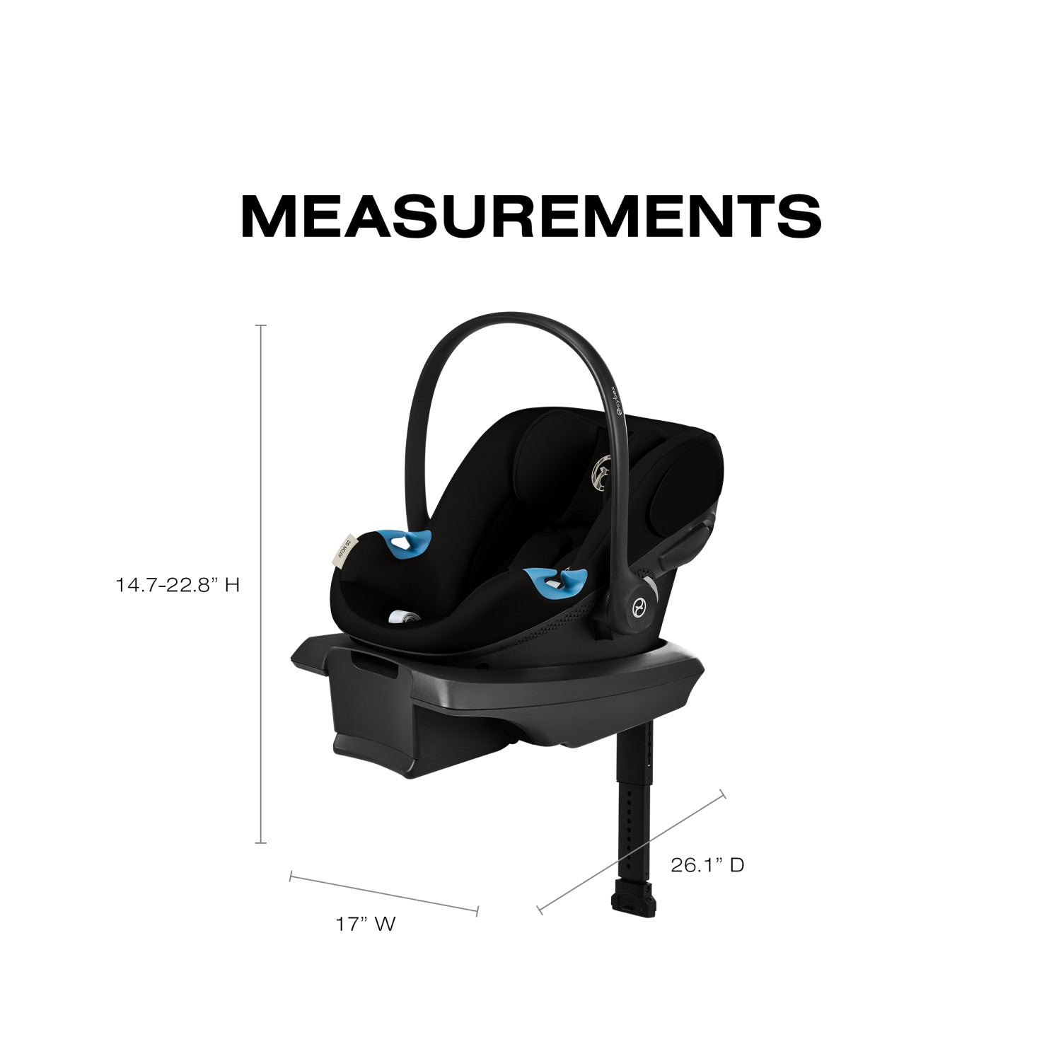 Cybex Aton G2 Infant Car Seat With Load Leg Base – Swaddles Baby
