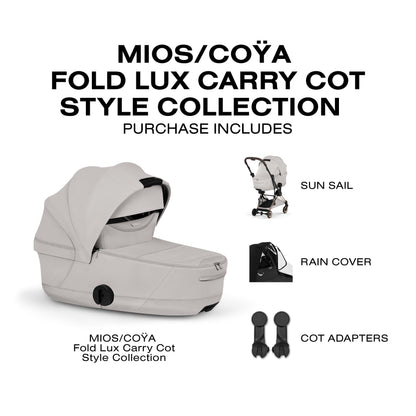 Cybex Mios/ Coya Fold Lux Carry Cot - Style Collection