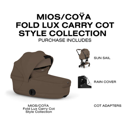 Cybex Mios/ Coya Fold Lux Carry Cot - Style Collection