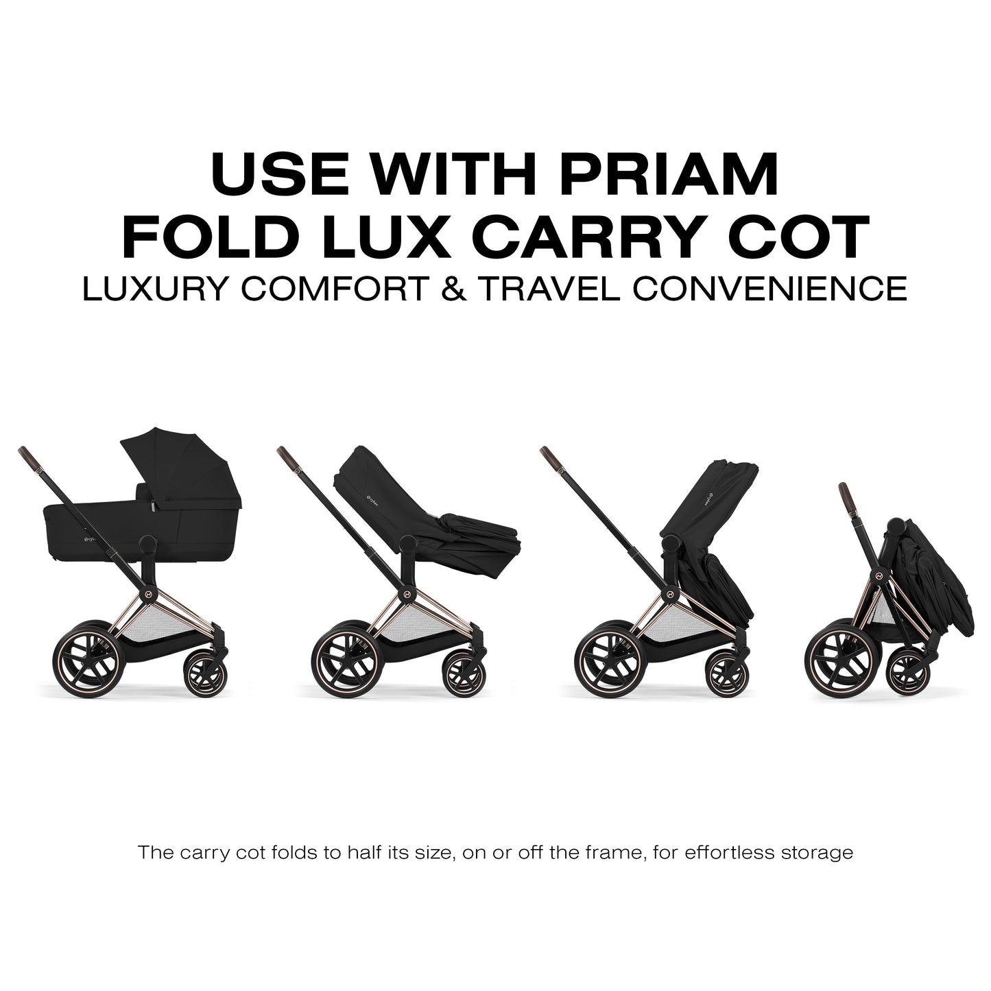 Cybex Platinum e-Priam 3 Complete Stroller