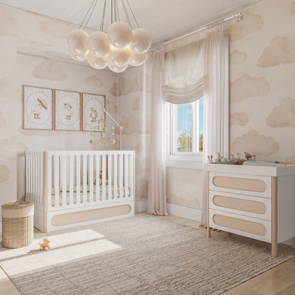HushCrib Lulla & Lulli 3-in-1 Convertible Crib
