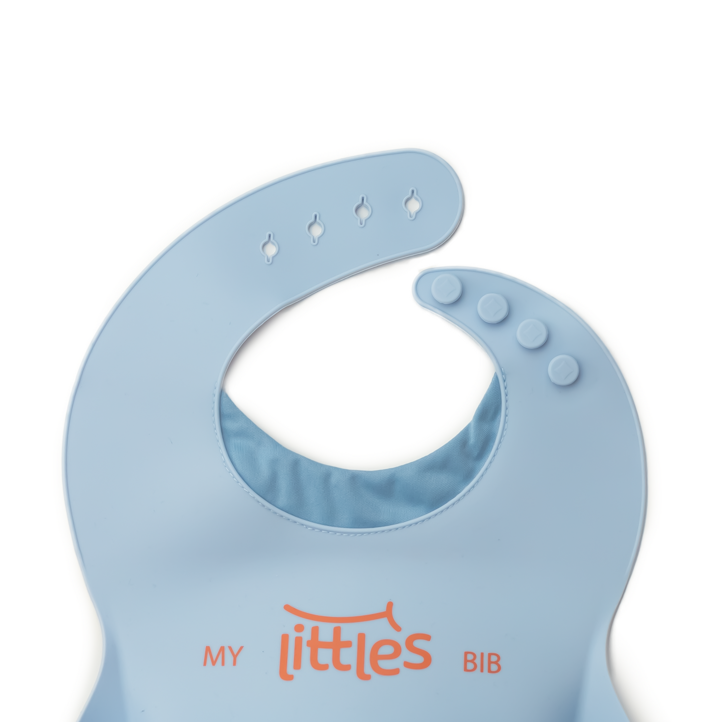 My Littles Silicone Bib With Neckline Protection