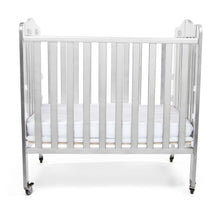 Load image into Gallery viewer, First Essentials Amber Curved Top Portable Mini Crib
