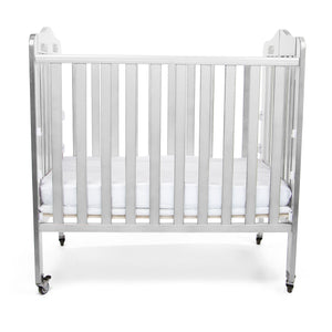 First Essentials Amber Curved Top Portable Mini Crib