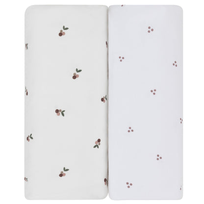 Ely's & Co. Waterproof Pack N Play/ Porta Crib Sheet - 2 Pack