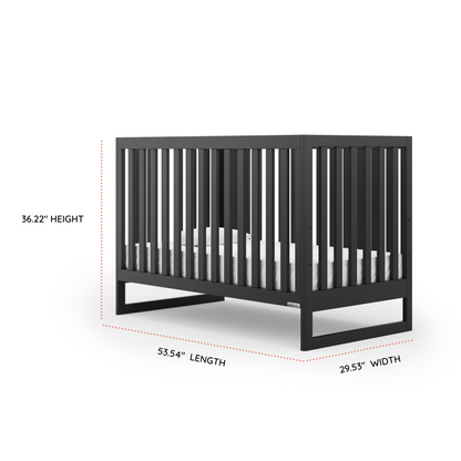 dadada Austin 3-in-1 Convertible Crib