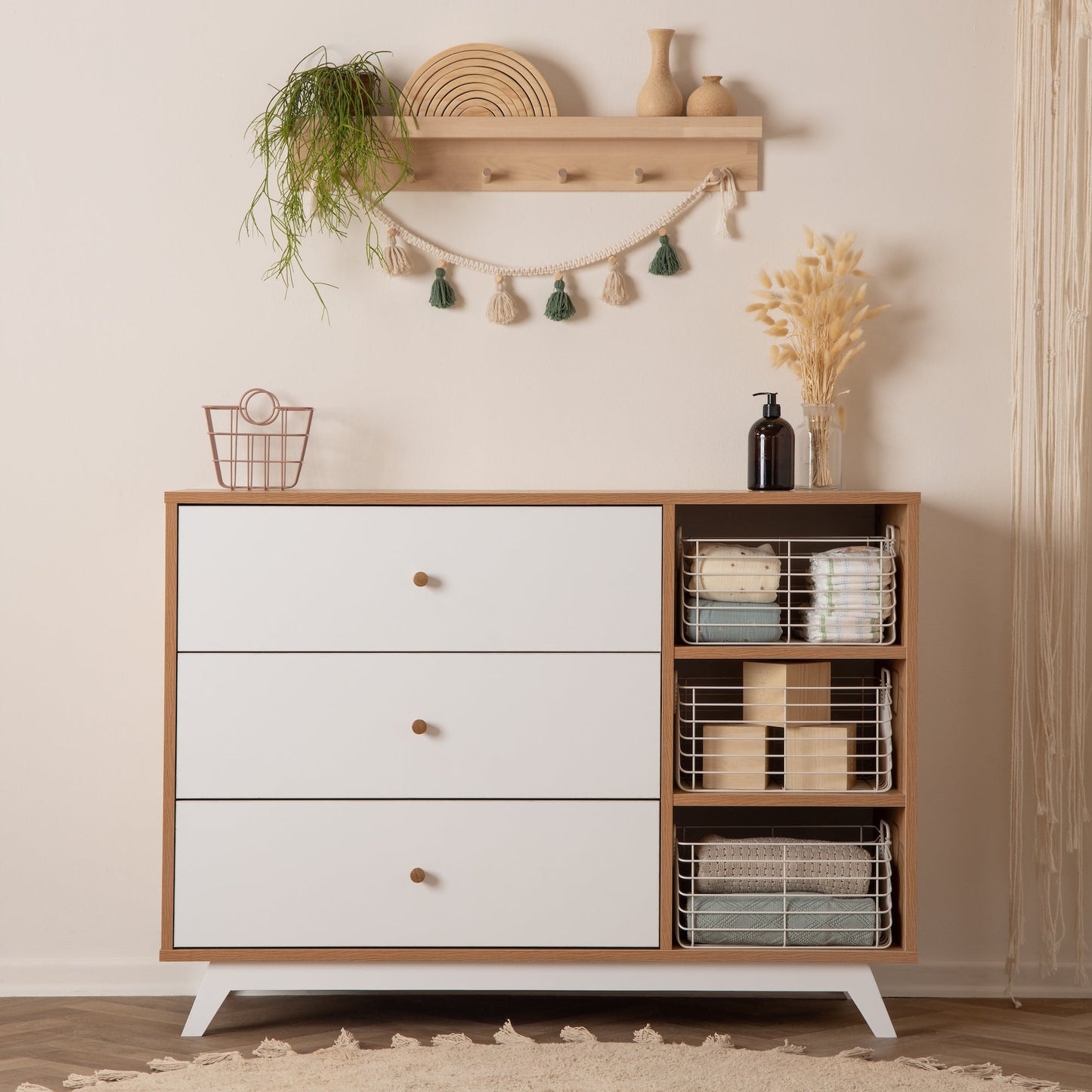 dadada Central Park 3-Drawer Dresser