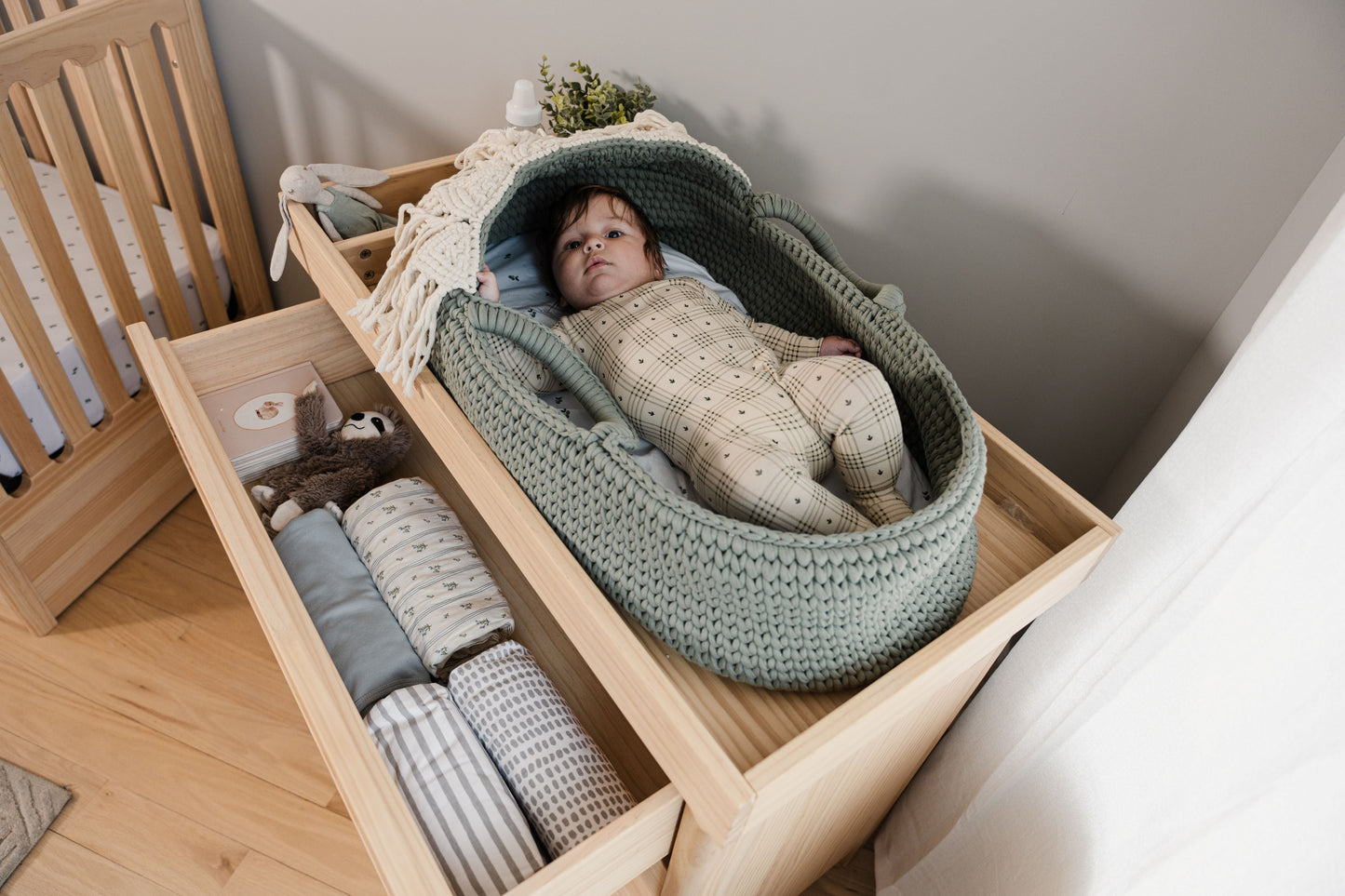 HushCrib Lulla & Lulli 3 Drawer Dresser