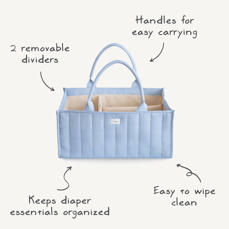 Mushie Diaper Caddy