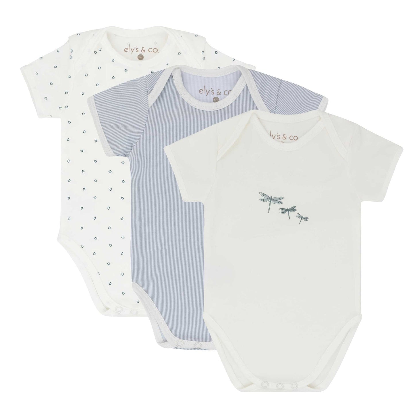 Ely's & Co. Jersey Cotton Undershirts - 3 Pack