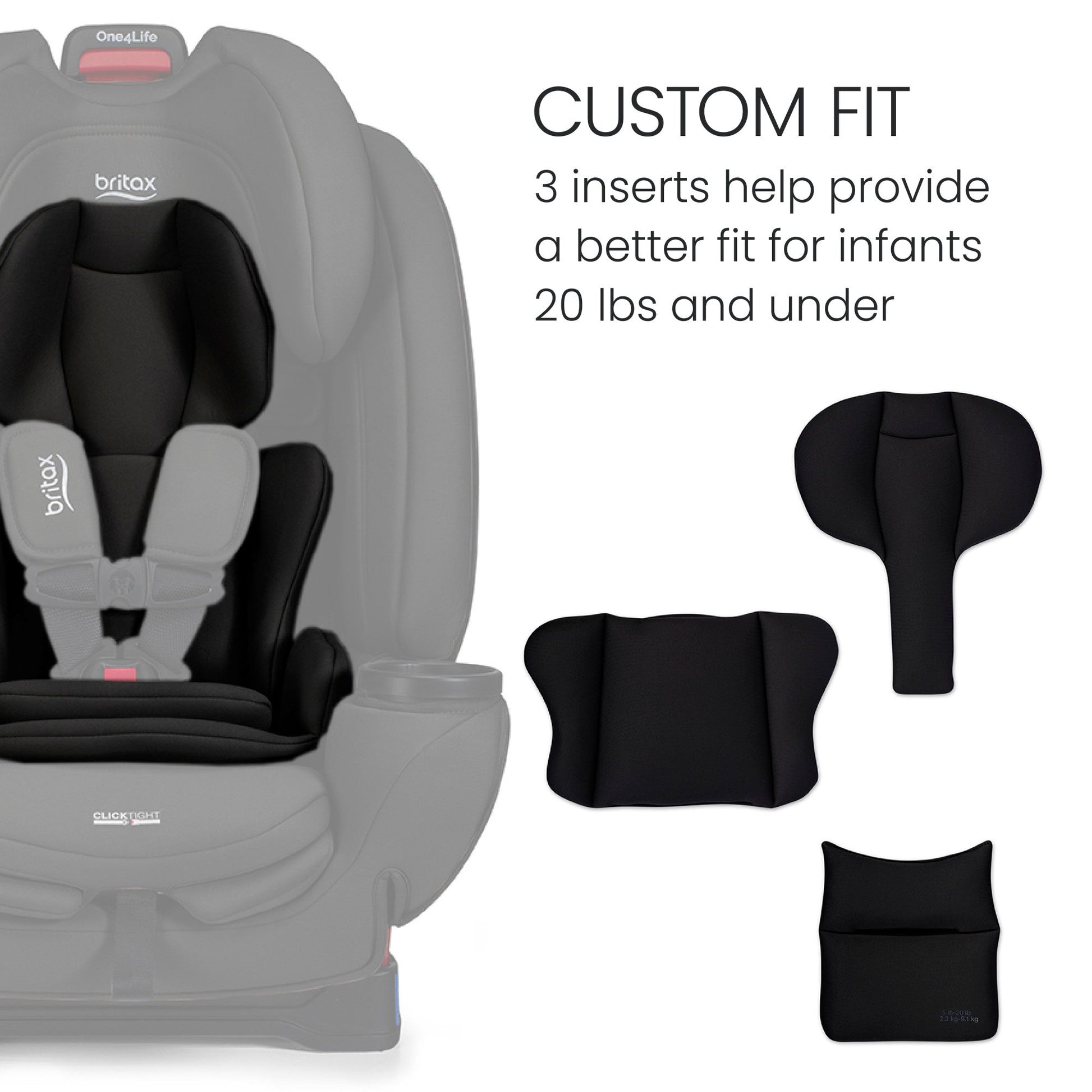 britax one4life cover Britax One4Life All-in-One Car Seat with ClickTight Installation + Saf – Swaddles Baby