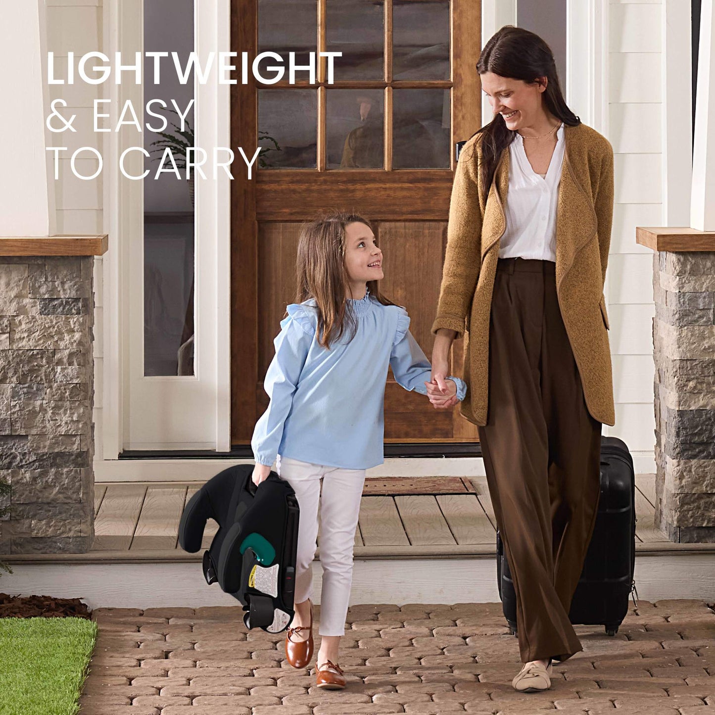 Britax UpNGo Click Backless Booster Car Seat with LATCH