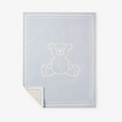 Elegant Baby Chenille Knit Baby Blanket