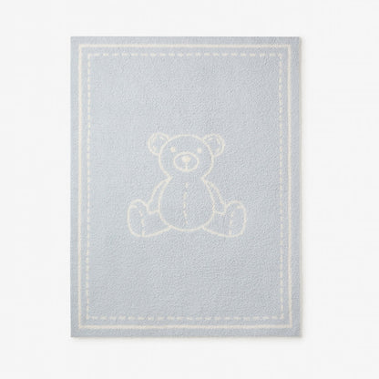 Elegant Baby Chenille Knit Baby Blanket