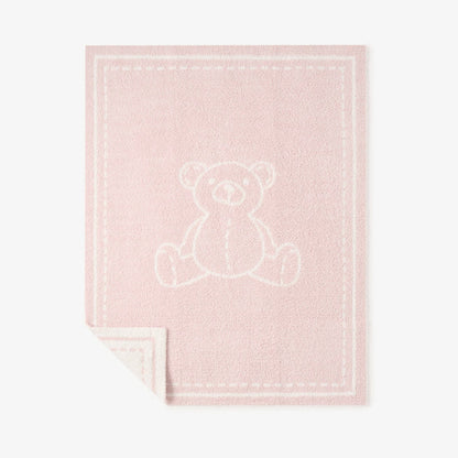 Elegant Baby Chenille Knit Baby Blanket