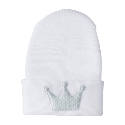 Adora Hospital Hat With Fuzzy Misty Blue Crown