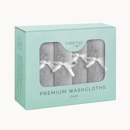 Natemia Cotton Blend Washcloth Set | 6-Pack