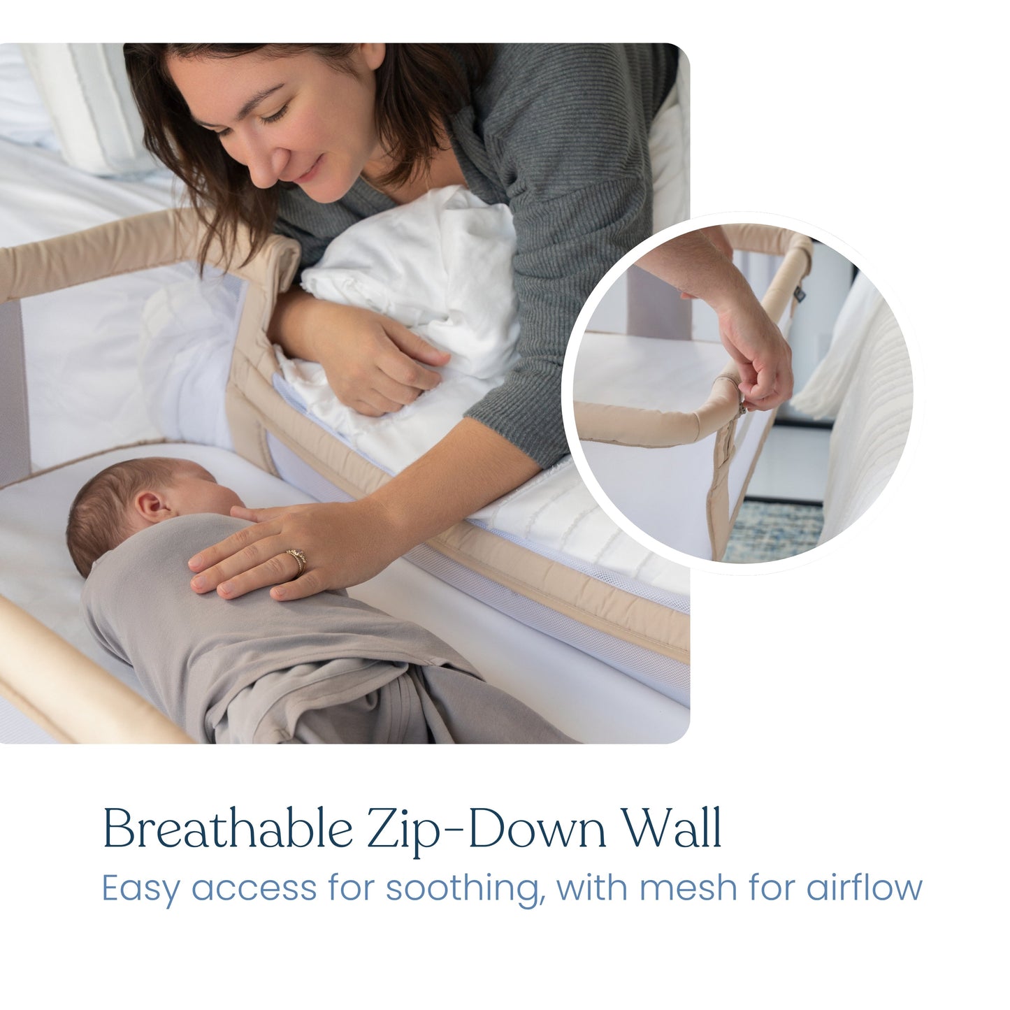 Halo 2-in-1 Bedside Bassinet Sleeper