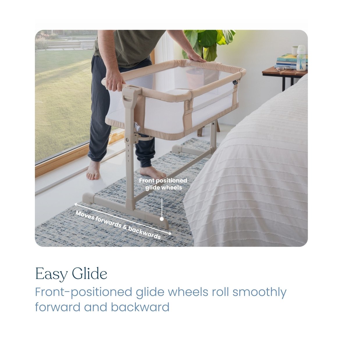 Halo 2-in-1 Bedside Bassinet Sleeper