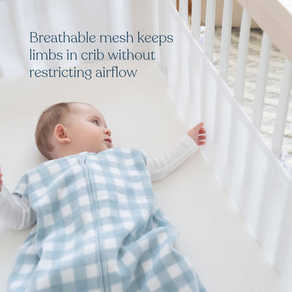 Halo Breathable Mesh Crib Liner for Mini Crib