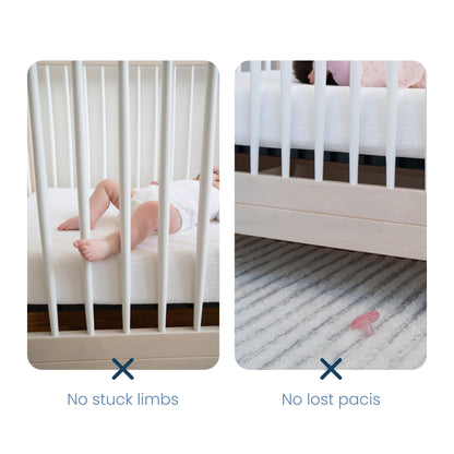 Halo Breathable Mesh Crib Liner for Mini Crib