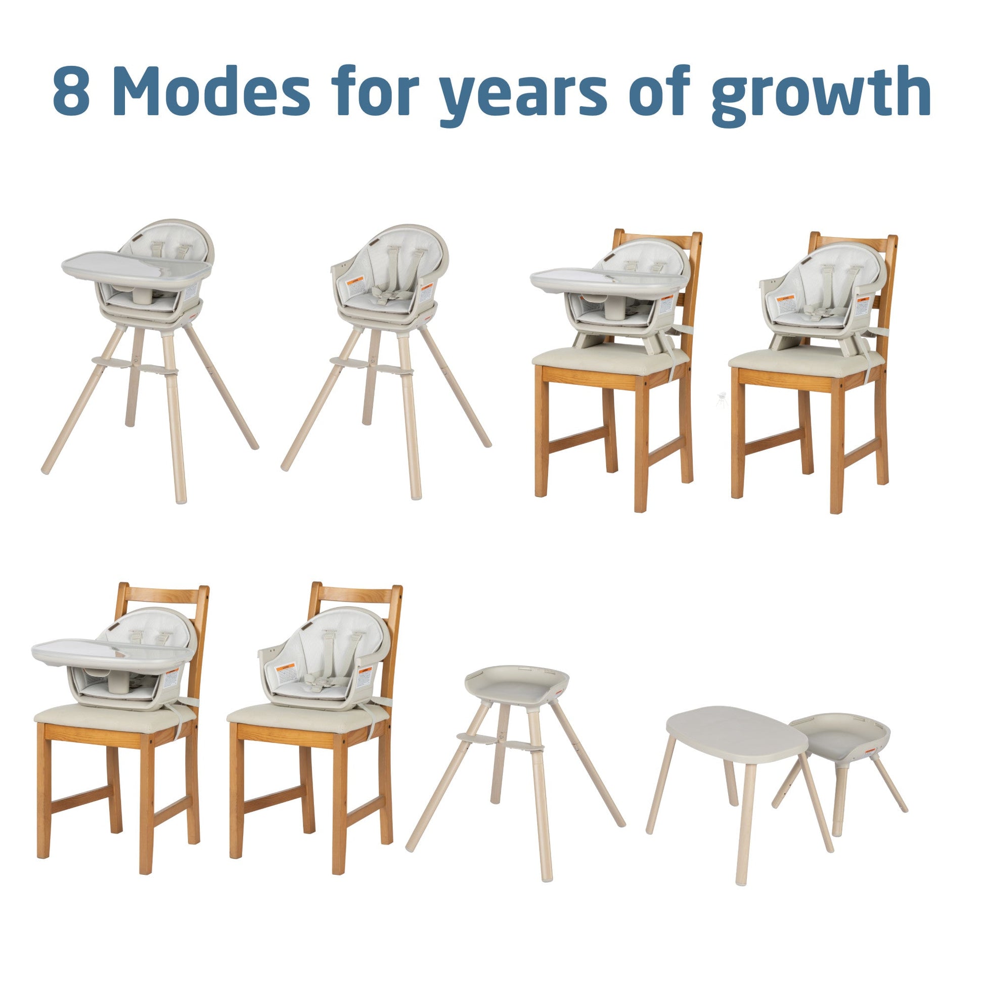 maxi cosi high chair insert Maxi Cosi Classic Oat Moa 8-in-1 High Chair