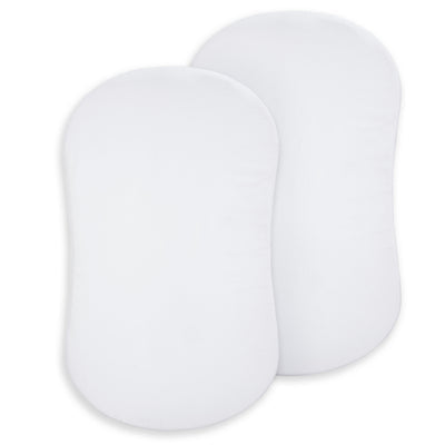 Halo BassiNest Fitted Sheet 100% Organic Cotton Muslin | 2-Pack