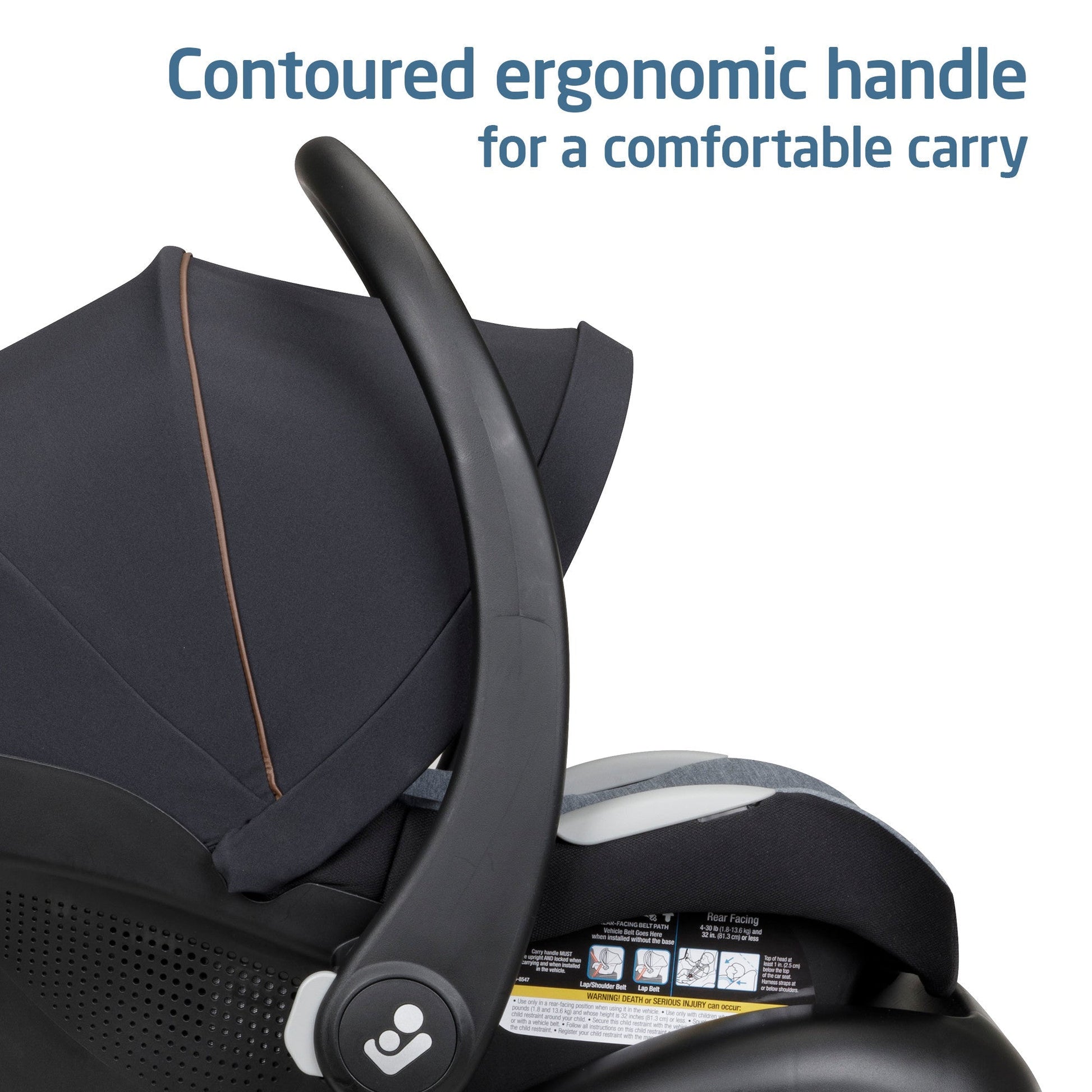 maxi cosi leather handle Maxi-Cosi Mico Luxe Infant Car Seat – Swaddles Baby