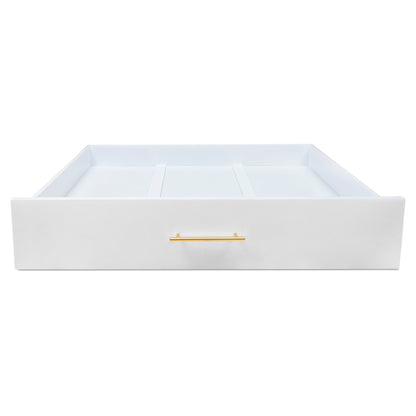 HushCrib Classic 4-in1 Convertible Crib With Trundle