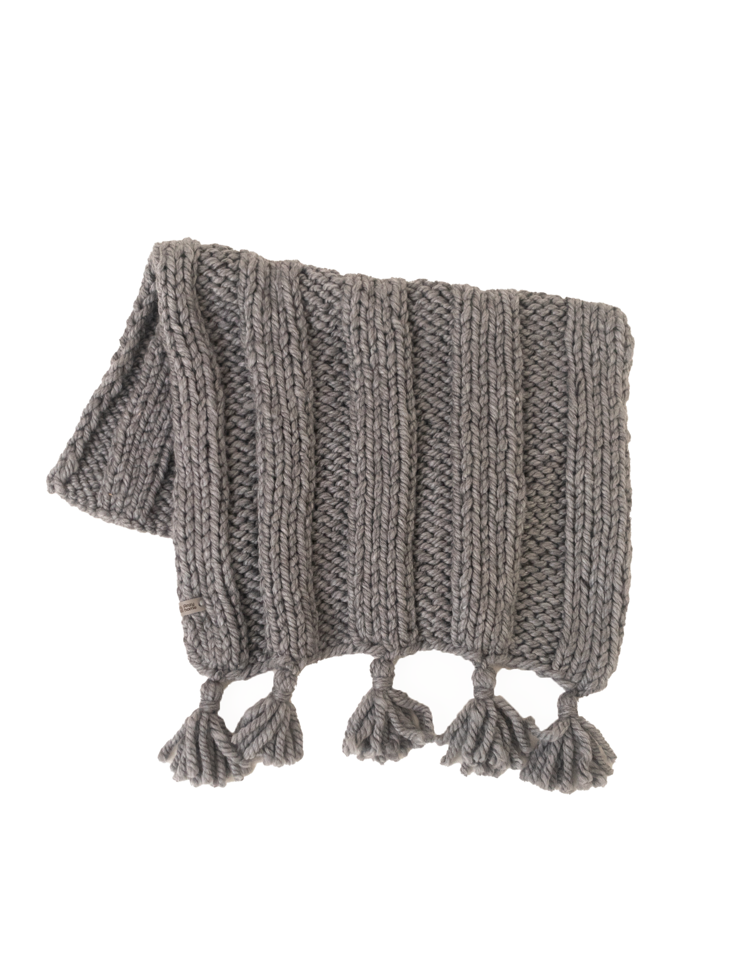 Anzy Home Boho Knitted Baby Blanket