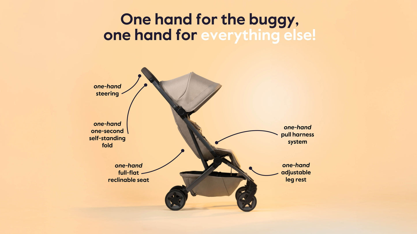 Joolz Aer2 Travel Stroller x Wildride Carrier Bundle