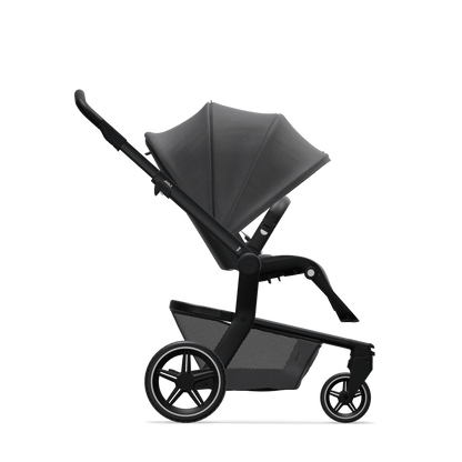 Mega babies' Joolz Hub+ features all-round suspension and puncture proof wheels.