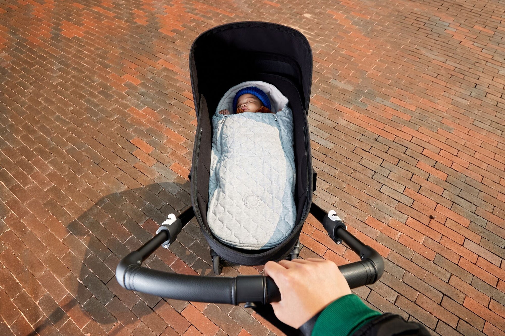 bugaboo inlay Bugaboo Newborn Inlay (Light Grey Melange)
