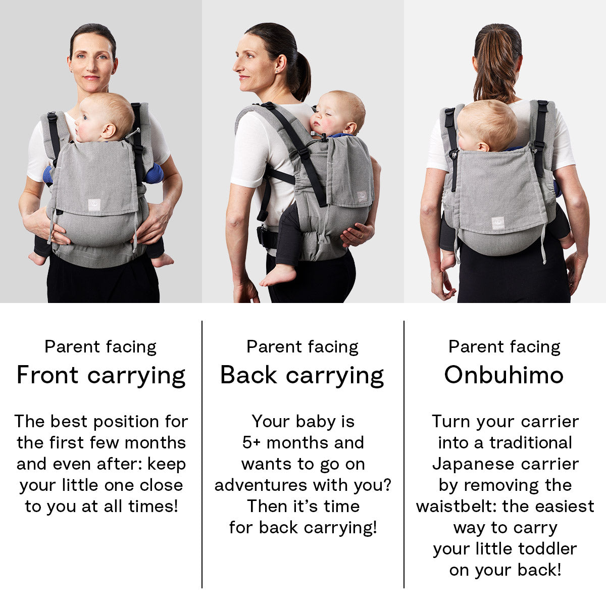 stokke front and back Stokke Limas Carrier Flex – Swaddles Baby