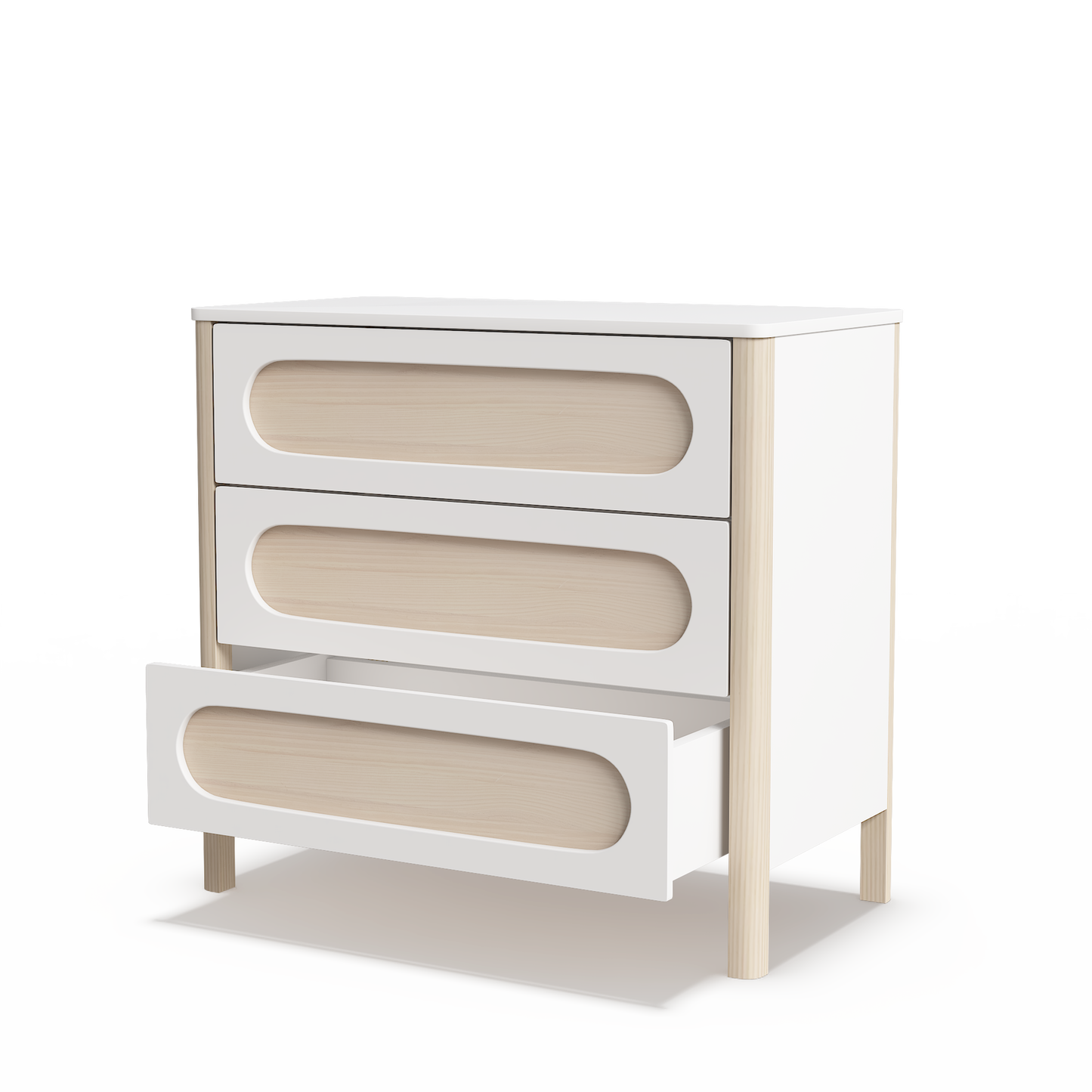 HushCrib Lulla & Lulli 3 Drawer Dresser