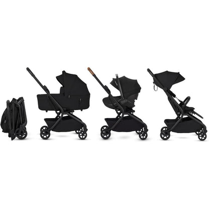 Silver Cross Nia Compact Stroller + Folding Bassinet Bundle