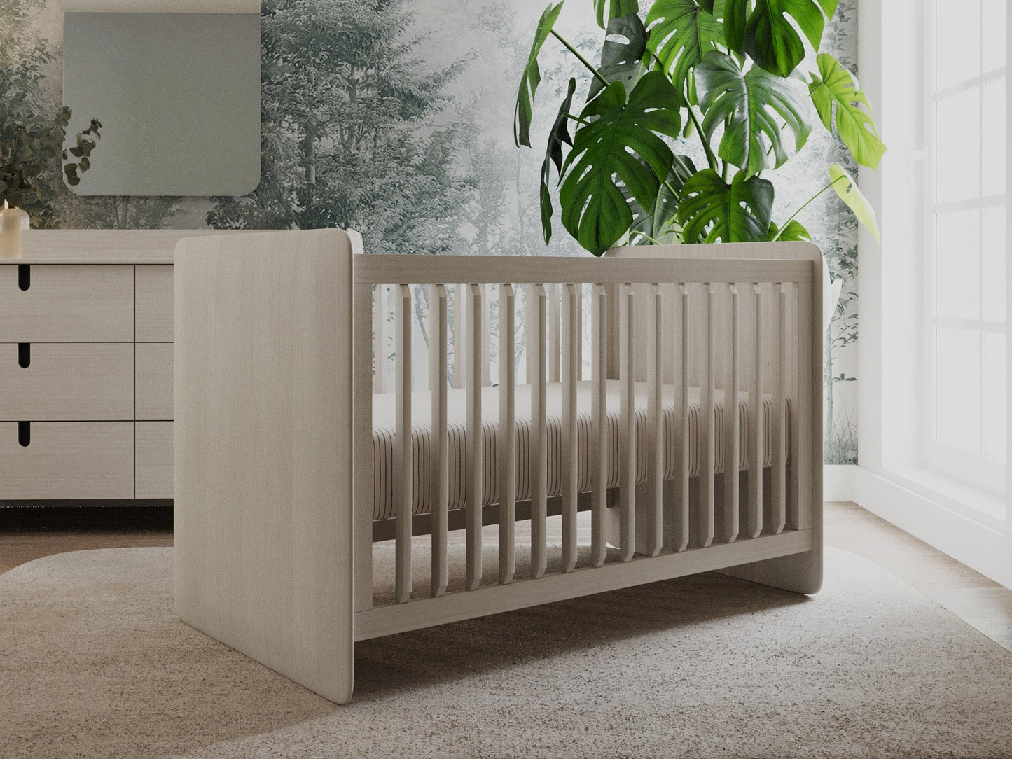 Moonlit Organic Collection Double Dresser And Changer