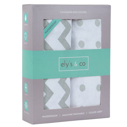Ely's & Co. Waterproof Cradle Sheet/ Changing Pad Cover - 2 Pack