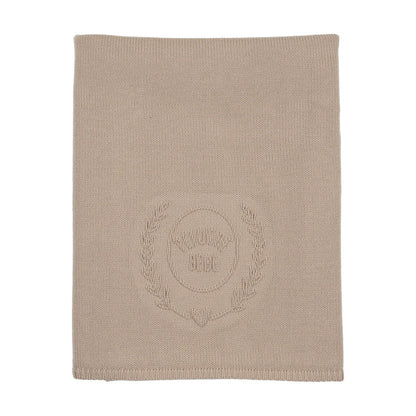 Peluche Embossed Knit Blanket